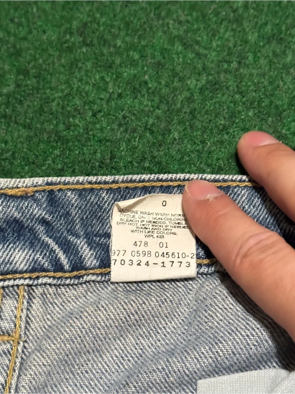 Levis crazy vintage